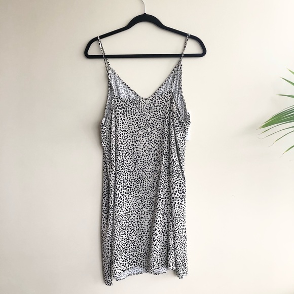 Leopard Dot Slip Dress - Picture 6 of 6
